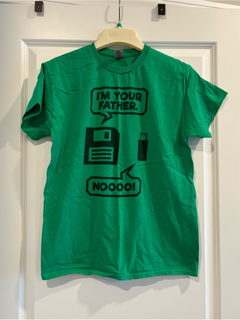 Green "I'm Your Father" Star Wars Reference Techy Men’s Size: M